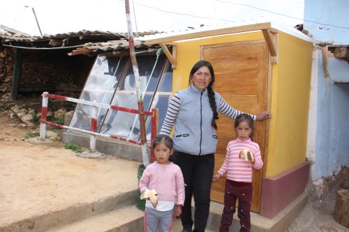 Viviendas de familias de Junín fueron acondicionadas para enfrentar bajas temperaturas.