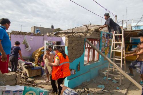 Sismo de magnitud 5.3 en Chimbote dejó una familia damnificada.