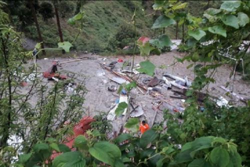 Huaico dejó cuatro desaparecidos y cuantos daños materiales en comunidad de Calicanto.