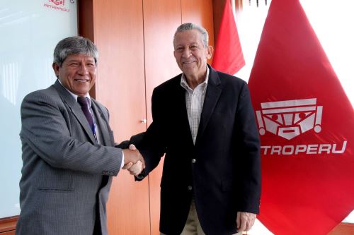 Titular de Petroperú se reunió también con el alcalde provincial de Ilo, Gerardo Carpio.