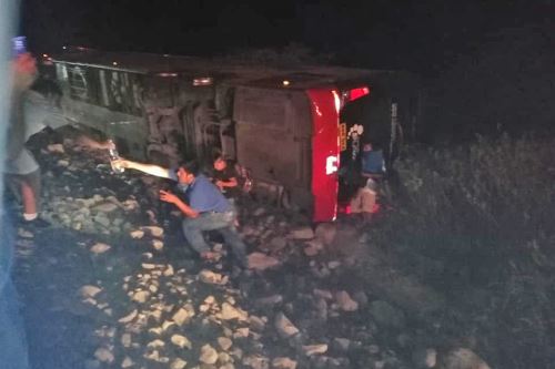 Heridos del accidente de tránsito fueron trasladados a hospitales y clínicas de Chiclayo.