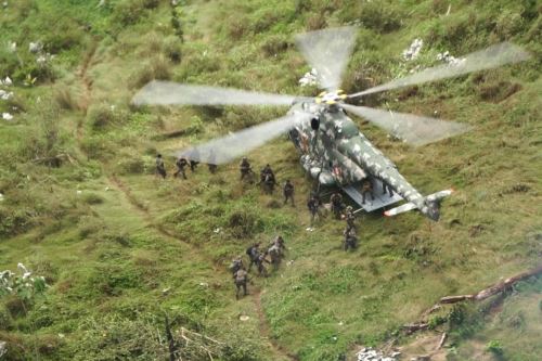 Las Fuerzas Armadas participan desde 2018 en acciones de apoyo a la Policía en el Putumayo.