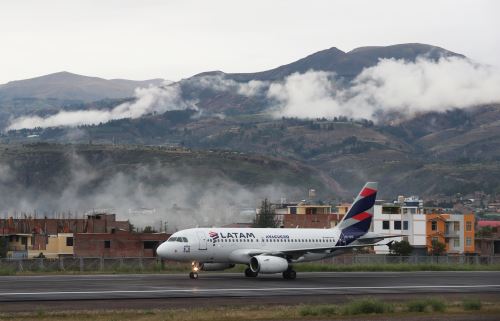 Una aeronave de Latam lleva el logo de la Marca Ayacucho para promocionar el turismo a esa región surandina.
