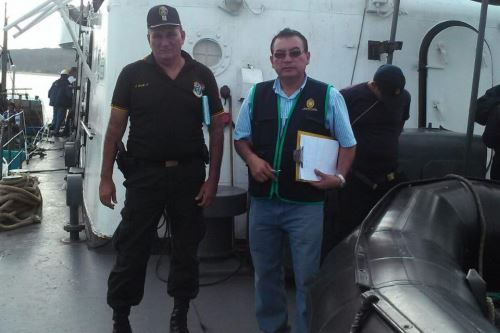 Fiscal Félix Quinde Feijoo sustentó acusación contra pescadores ecuatorianos.