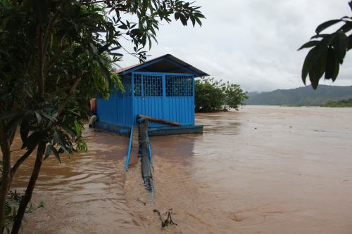 Las lluvias intensas provocaron el desborde de varios ríos en San Martín que afectó a decenas de poblados.