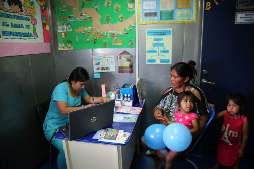 La población de la comunidad de Huanta, región Loreto, accedió a atención médica a bordo de la PIAS Putumayo II.