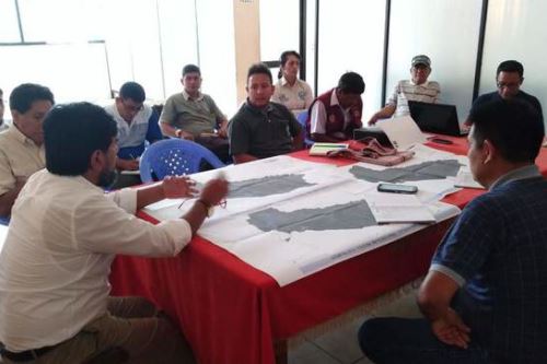 El alcalde provincial de Picota, Juan Tocto, sostuvo una reunión de coordinación con representantes del Minam.