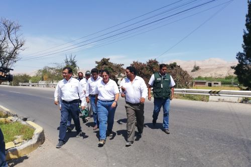 La ministra de Agricultura y Riego, Fabiola Muñoz, ofreció su apoyo a los proyectos Majes Siguas II, Pasto Grande y Vilavilani.