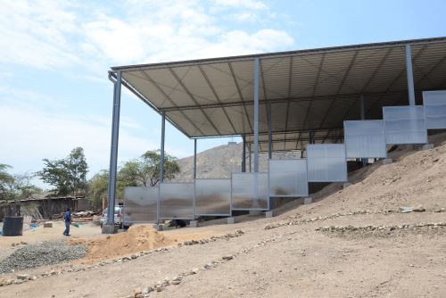La instalación de coberturas en Huaca Grande, en la región Lambayeque, demandó una inversión superior a los 444,000 soles.