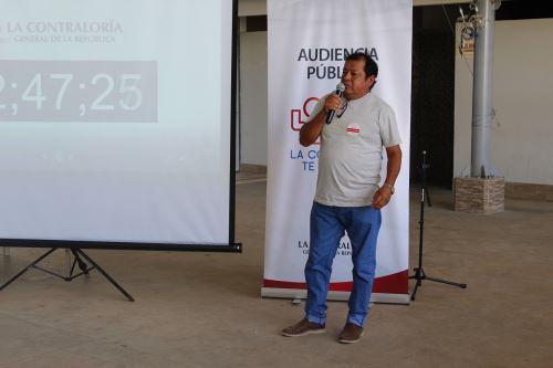 Más de 70 ciudadanos de Paita participaron de la audiencia pública organizada por la Contraloría.