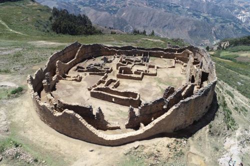 Sector Las Monjas del Complejo Arqueológico de Marcahuamachuco, ubicado en la provincia de Sánchez Carrión, región La Libertad.