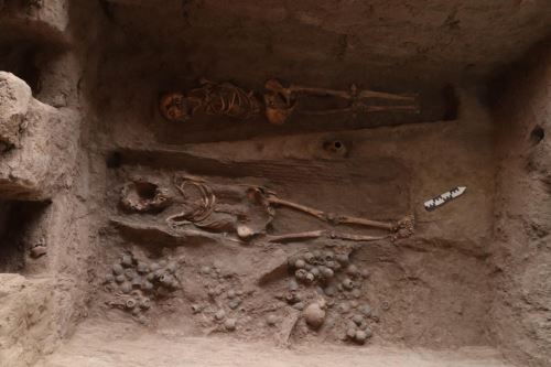 En la huaca Santa Rosa de Pucalá, región Lambayeque, se descubrió una cámara funeraria perteneciente a la última mujer de la élite mochica.