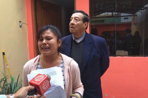 Fiorela Nolasco Campos, hija del asesinado exconsejero regional de Áncash Ezequiel Nolasco Campos, pidió la pronta recaptura de Rubén Moreno Olivo, alias 'Goro'.