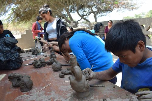 En la nueva edición de la iniciativa Museos Abiertos en Lambayeque se ofrecerán talleres para niños de modelado de arcilla.
