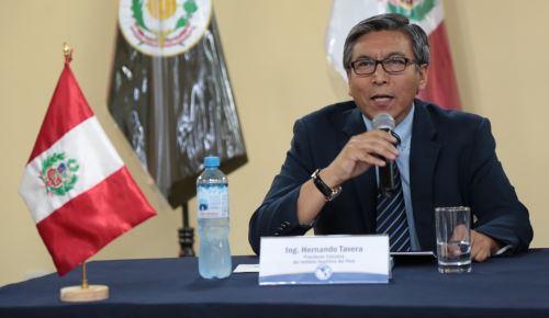 Presidente ejecutivo del Instituto Geofísico del Perú (IGP), Hernando Tavera.