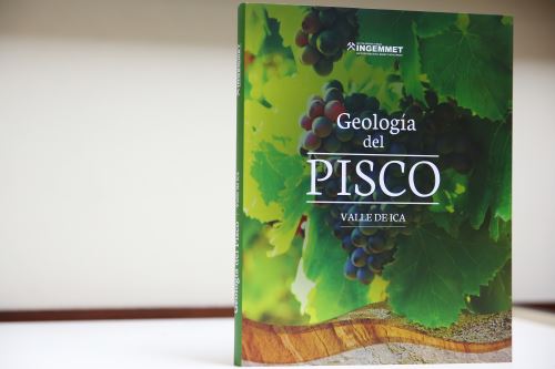 La publicación 'Geología del pisco' describe en seis capítulos la relación de las rocas, relieve y suelo con el desarrollo de la vid pisquera.