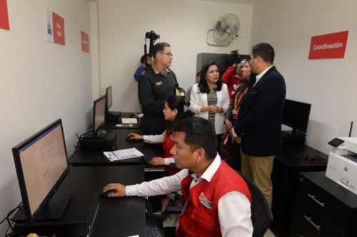 En las comisarías de Alto Perú y Villa María, provincia ancashina del Santa, funcionan desde hoy Centros Emergencia Mujer.