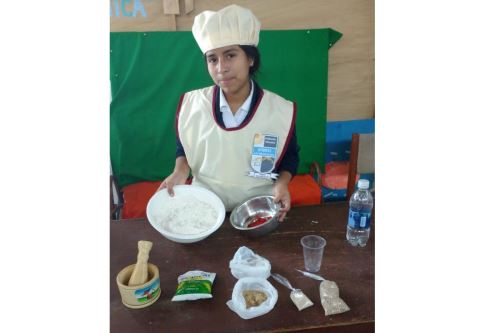 El 'panyu' es un pan elaborado con alga, ideal para combatir la anemia y desnutrición infantil.