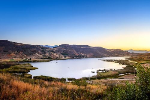 La laguna San Nicolás es uno de los principales atractivos del distrito de Namora, región Cajamarca.