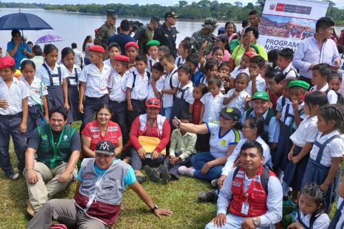 El Programa Nacional PAIS del Midis llegó al distrito Teniente Manuel Clavero, provincia de Putumayo, región Loreto.