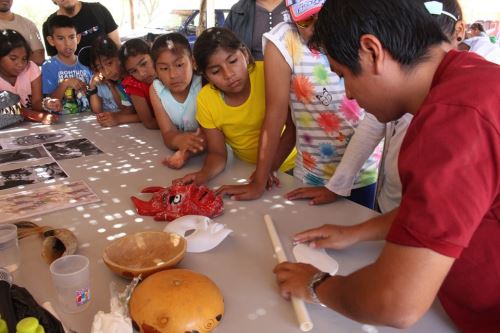 Como parte de la iniciativa Museos Abiertos, se organizan variadas actividades, como talleres artísticos para niños.