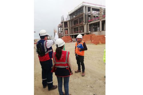 Inspectores de Sunafil paralizaron dos obras de construcción civil en Moquegua.