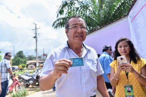 El gobernador regional de Madre de Dios, Luis Hidalgo, instó a la ciudadanía a no esperar el último momento para ir a emitir su voto.