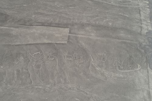 'Animales del desierto y donde observarlos', se llama este geoglifo que fue puesto en valor por el Ministerio de Cultura.