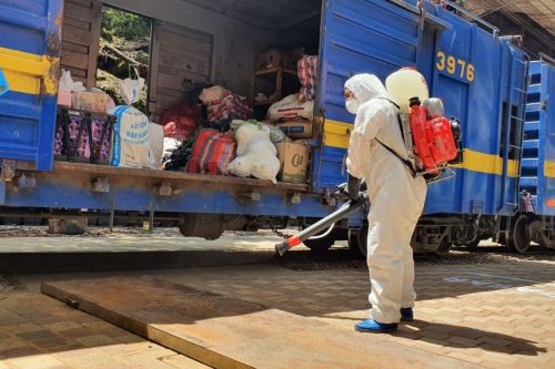 La municipalidad de Machu Picchu prioriza la desinfección y fumigación para combatir el covid-19.