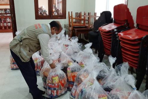 El Ejecutivo movilizó 12 toneladas de alimentos para la población vulnerable de Loreto.