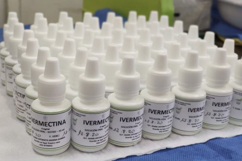 Desde fines de julio se inició la producción de ivermectina en el hospital covid-19.