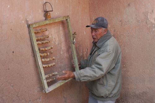 Crisoldo, un ciudadano del poblado de San Miguel, en la provincia cusqueña de Espinar.