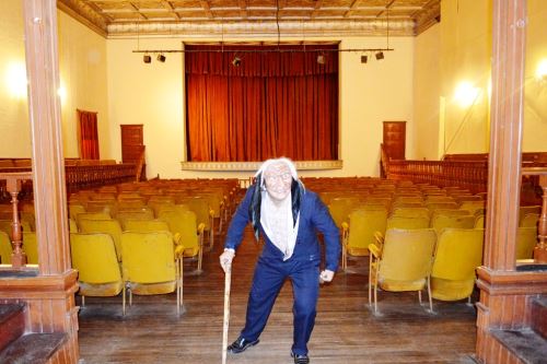 El Teatro Cajamarca fue escenario de presentaciones de música, danzas, teatro y literatura.