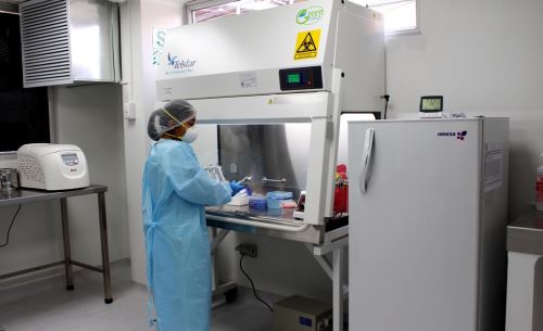 La mayoría de pruebas moleculares en el primer mes de funcionamiento del laboratorio molecular han sido aplicadas en la provincia de Cajamarca.