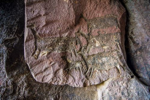 El interior de las cuevas de Mollepunko, ubicadas en el distrito de Callalli, que forma parte del valle del Colca.