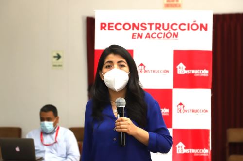 La directora ejecutiva de la ARCC, Amalia Moreno, manifestó que el trabajo articulado de los tres niveles de gobierno es fundamental para avanzar en la reconstrucción.