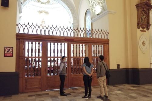 Los grupos de turistas que ingresarán al Museo de la Catedral de Arequipa no serán de más de cinco personas.