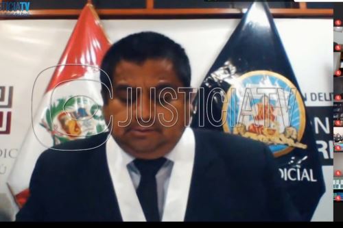 Juez del Quinto Juzgado de Investigación Preparatoria de la Corte Superior de Justicia con sede en Huaraz, Derby Quezada Blanco.