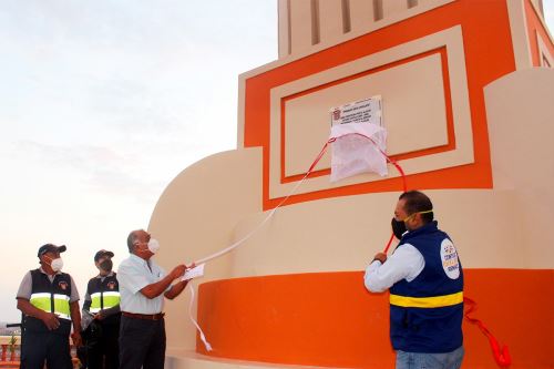 Las obras fueron entregadas por el acalde provincial de Chiclayo, Marco Gasco Arrobas.