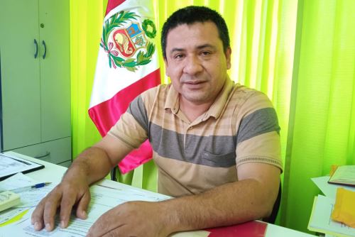 Alcalde distrital de Jayanca, Julio Mundaca Nunura.
