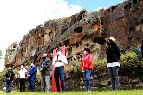 Las Ventanillas de Otuzco están ubicadas a ocho kilómetros de la ciudad de Cajamarca.