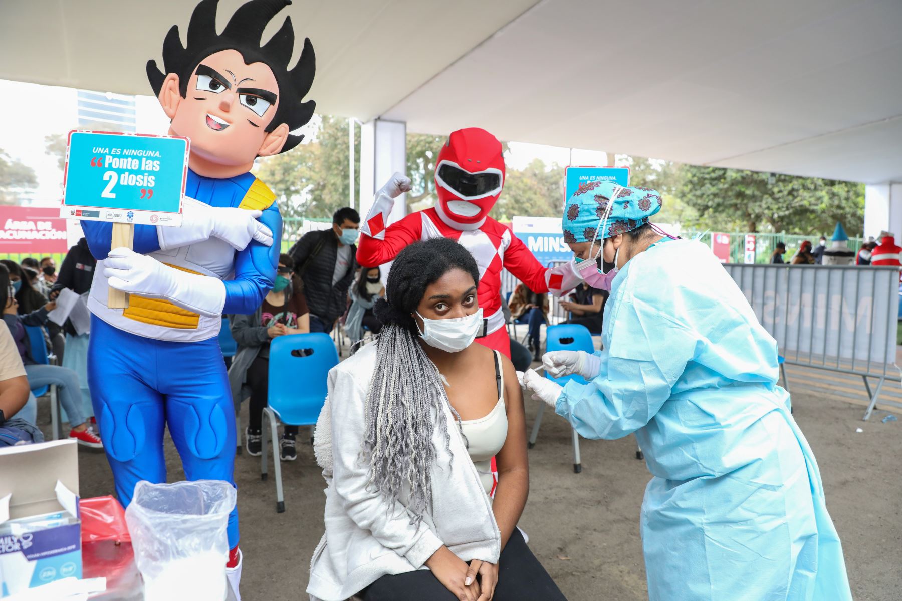 VacunaFest: a vacunarse con disfraz o en pijama este fin de semana! |  Noticias | Agencia Peruana de Noticias Andina