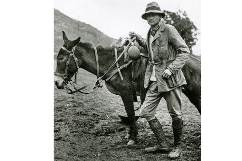 Explorador estadounidense Hiram Bingham.