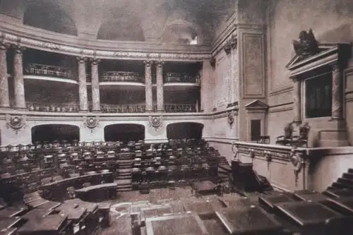 Foto: Hemiciclo de diputados en construcción