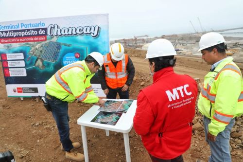 Megapuerto de Chanchay: movimiento de tierras en terminal portuario reporta avance de 62 % | Noticias | Agencia Peruana de Noticias Andina
