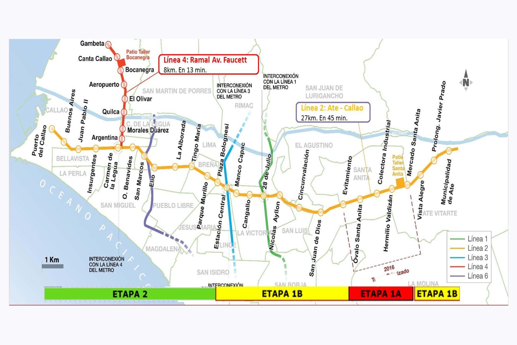 Línea 2 del Metro: qué falta para poner en funcionamiento las tres ...