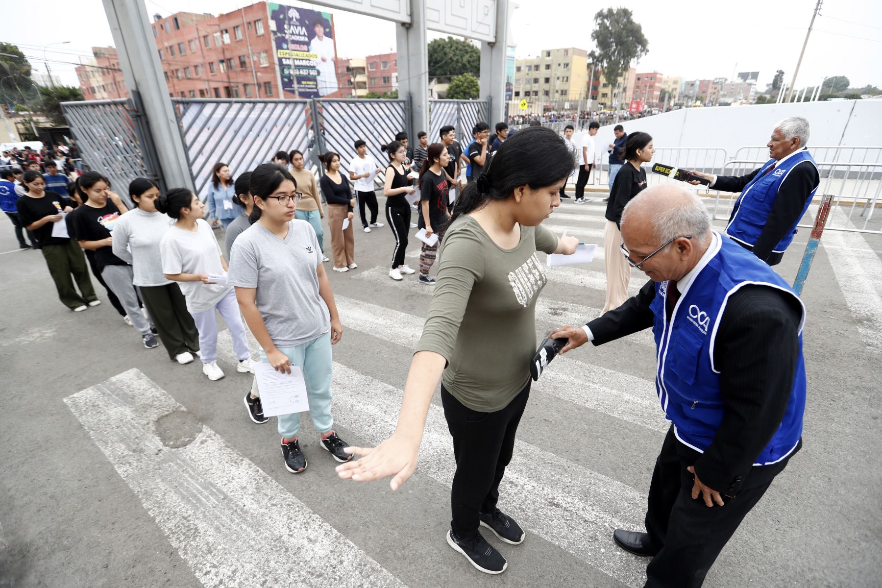 Primer día del examen de admisión 20241 a la Universidad San Marcos