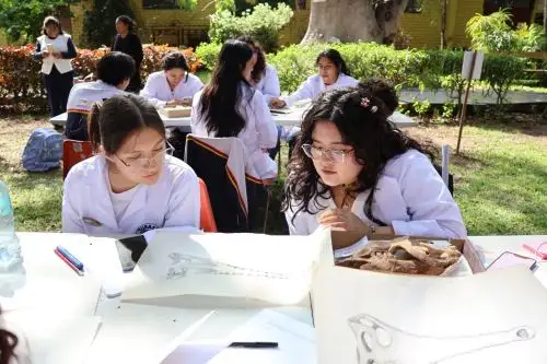 Los estudiantes disfrutaron de actividades desarrolladas en el Museo de Historia Natural de San Marcos.