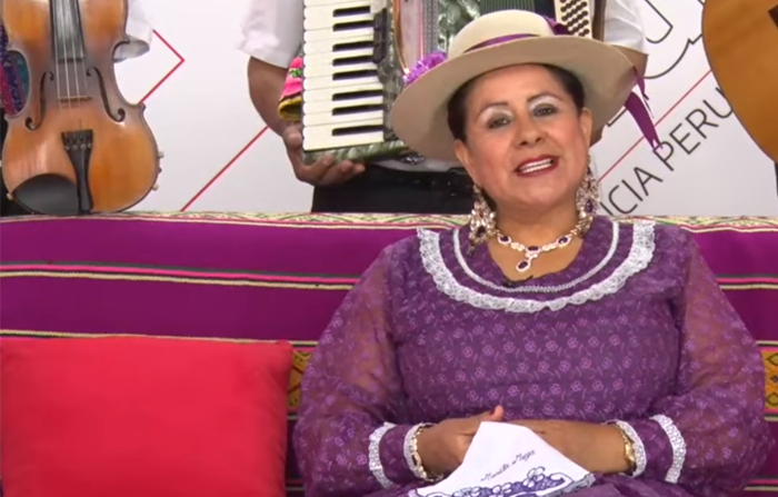 Entrevista a Carmen Zavaleta y a la cantante Marita Meza