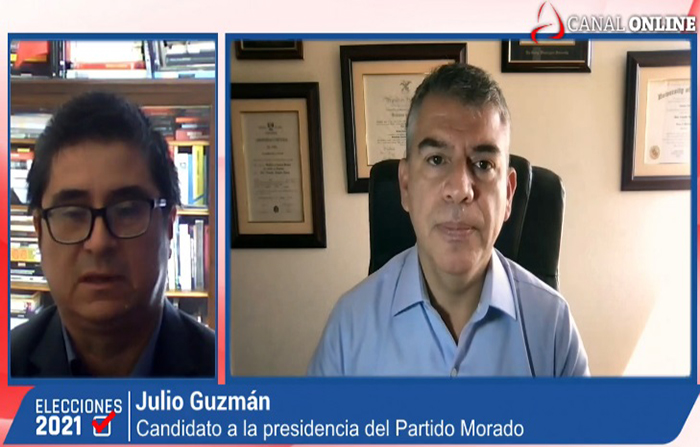 Elecciones 2021: Entrevista a Julio Guzmán, candidato del Partido Morado